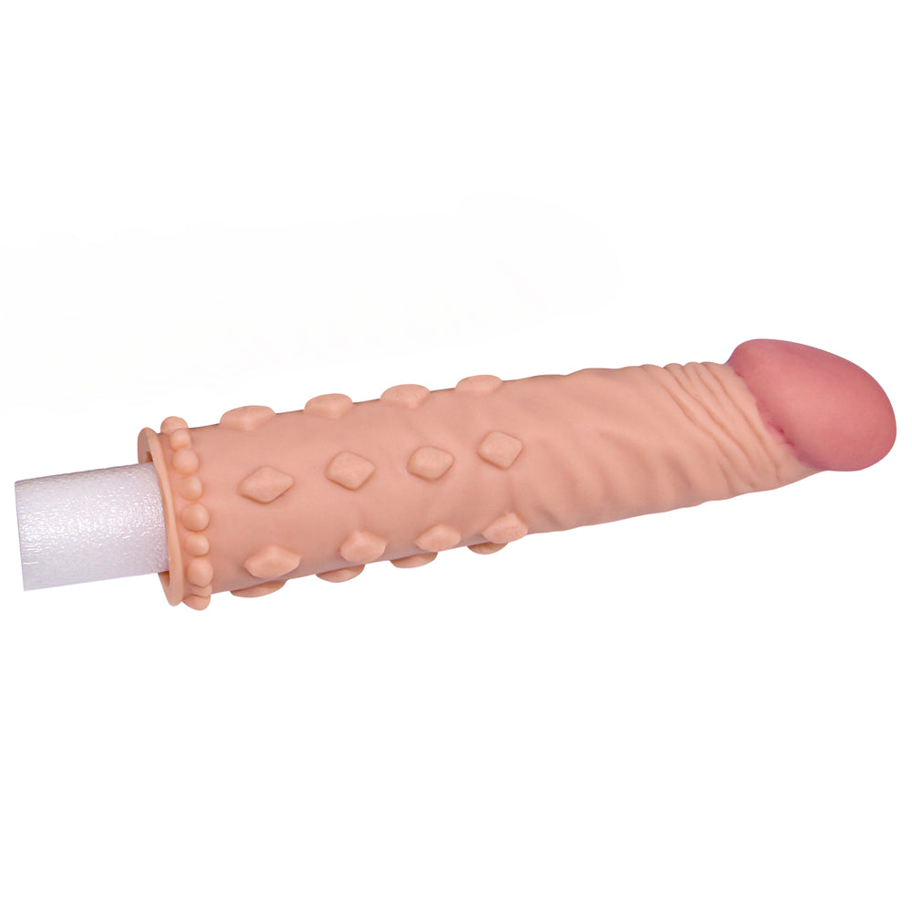 Lovetoy Pleasure X-Tender ADD 2'' Penis Sleeve Cock Extender Ring