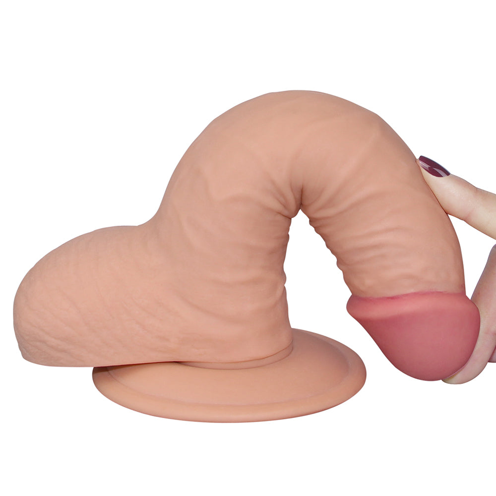 Lovetoy Ultra Soft Dude 7.5" Realistic Dildo Suction Cup Dong