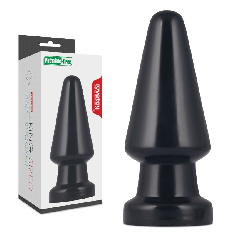 Lovetoy King Sized 7'' Anal Shocker Butt Plug Large Dildo