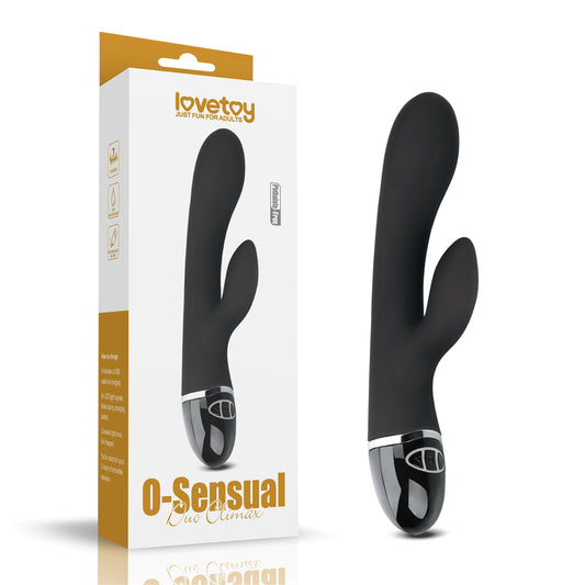 Lovetoy O Sensual Clit Duo Climax Rechargeable G Spot Rabbit Vibrator