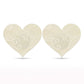 Lace Heart and Flower Nipple Pasties Twin Pack