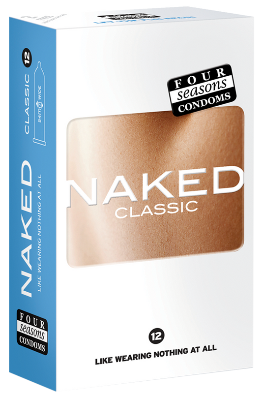 Condom Ultra Thin 12pk Naked Classic 54mm - (Sold In Packs Of 6)