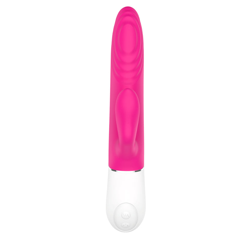 Lighter Thrusting Rabbit Vibrator - Pink