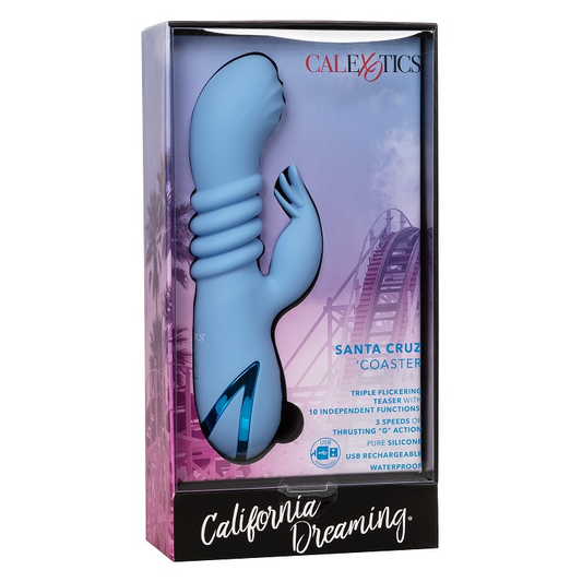 California Dreaming Santa Cruz Coaster G Spot Rabbit Vibrator