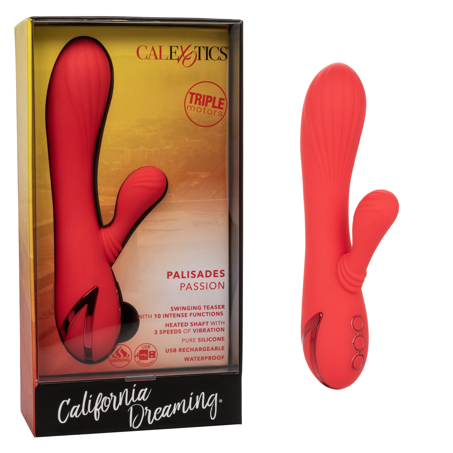 California Dreaming Palisades Passion G Spot Rabbit Vibrator