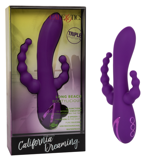 California Dreaming Long Beach Bootylicious G Spot Rabbit Vibrator