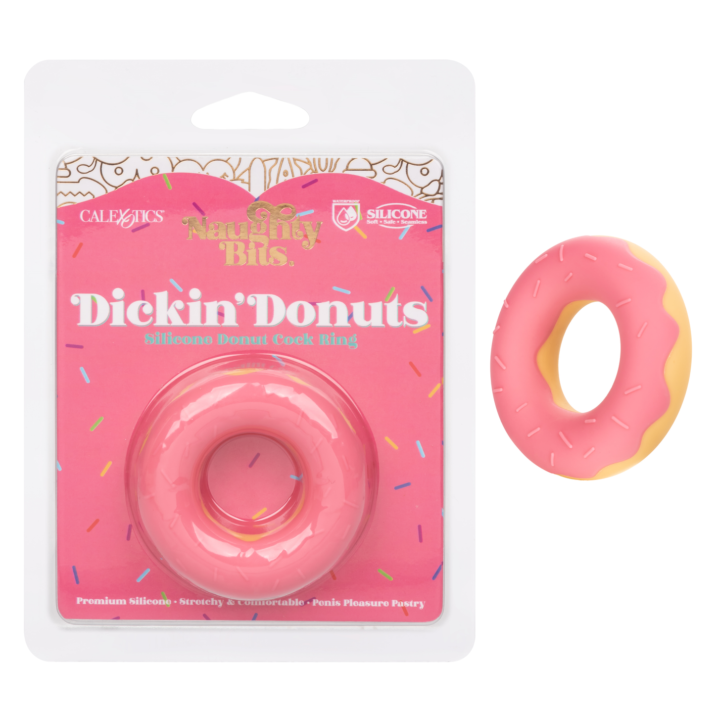 Naughty Bits Dickinâ Donuts Silicone Donut Cock Ring