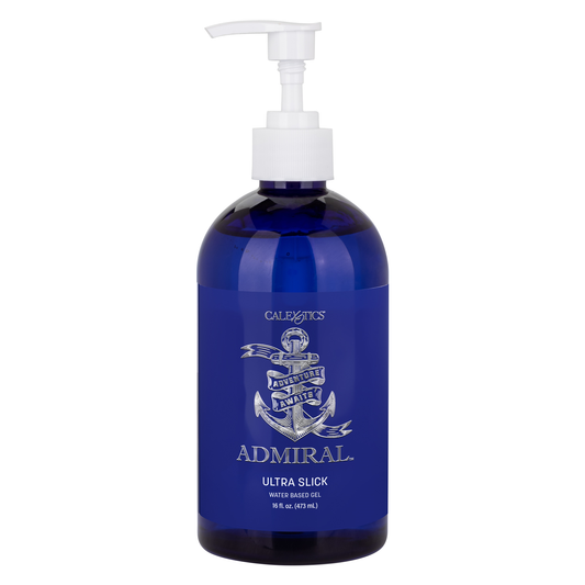 Admiral Ultra Slick Water Based Gel - 16 fl. oz.