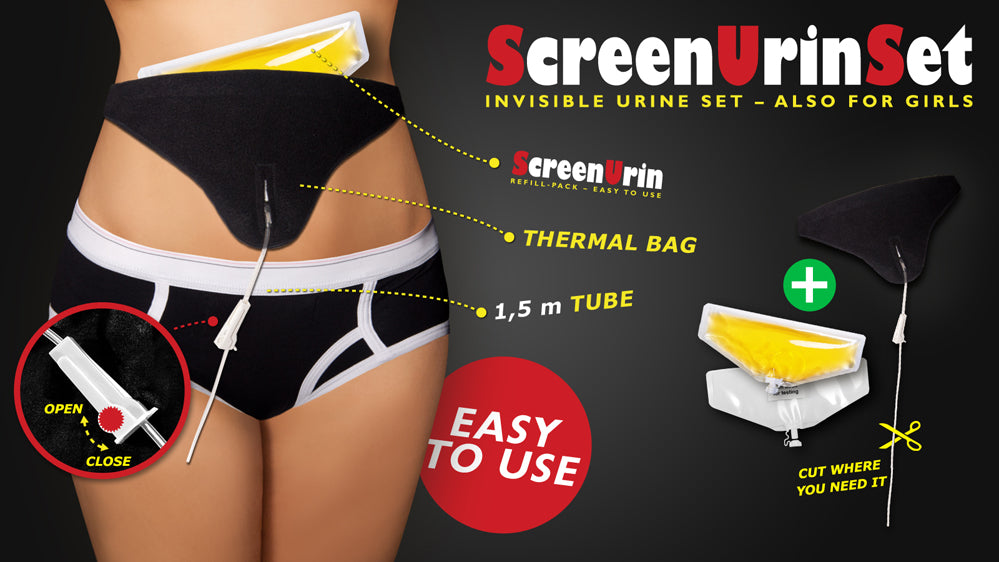 ScreenUrin Set For Her Screeny Weeny Urine Testing Kit