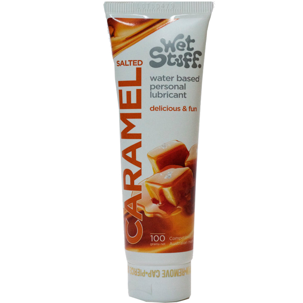 Wet Stuff Caramel Flavoured 100g Personal Lubricant Sex Lube Water-Based