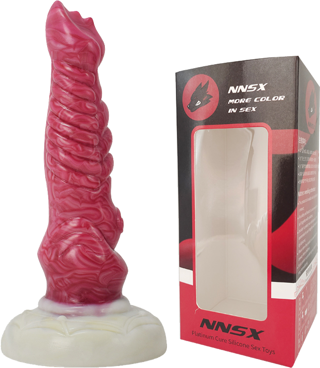 FAAK N5026 Aula 8.5 " Platinum Liquid Silicone Anal Plug Dildo