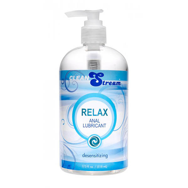 CleanStream Relax ANAL Desensitizing Lubricant Numbing Personal Sex Lube 518ml
