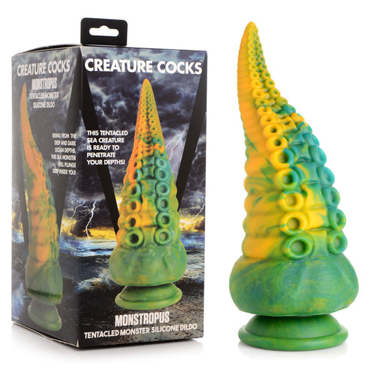 Creature Cocks Monstropus Tentacle Monster Silicone Dildo 8.5" Anal Plug Sex Toy