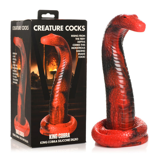 Creature Cocks King Cobra Silicone Dildo Large Snake Anal Plug Sex Toy