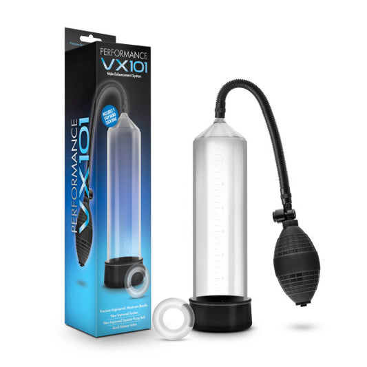 Performance VX101 Male Enhancement Penis Pump Clear