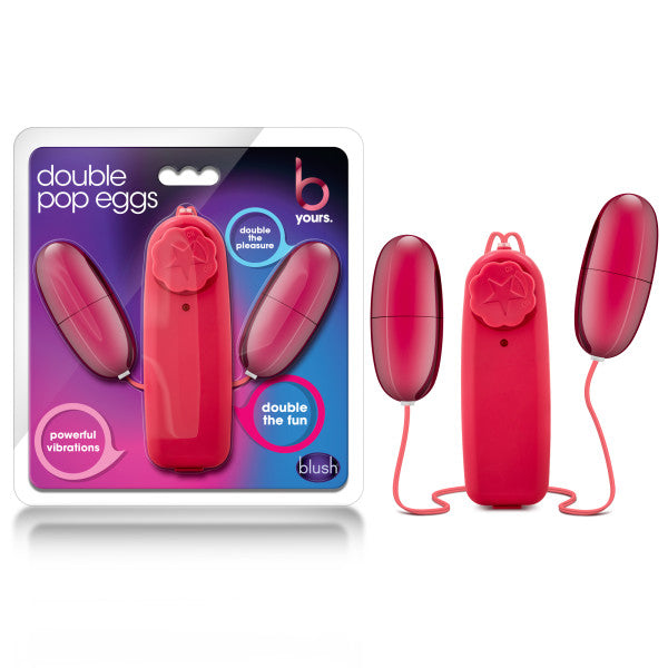 B Yours Double Pop Eggs Remote Control Wearable Vibrator Sex Toy