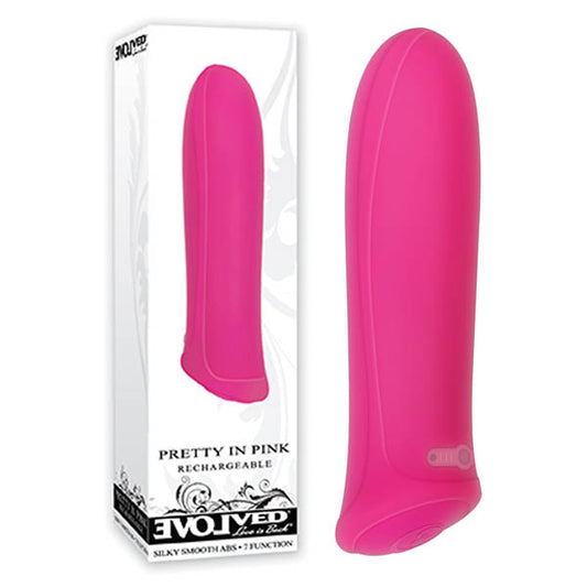 Evolved Pretty In Pink POWERFUL USB Rechargeable Bullet Vibrator Sex Toy