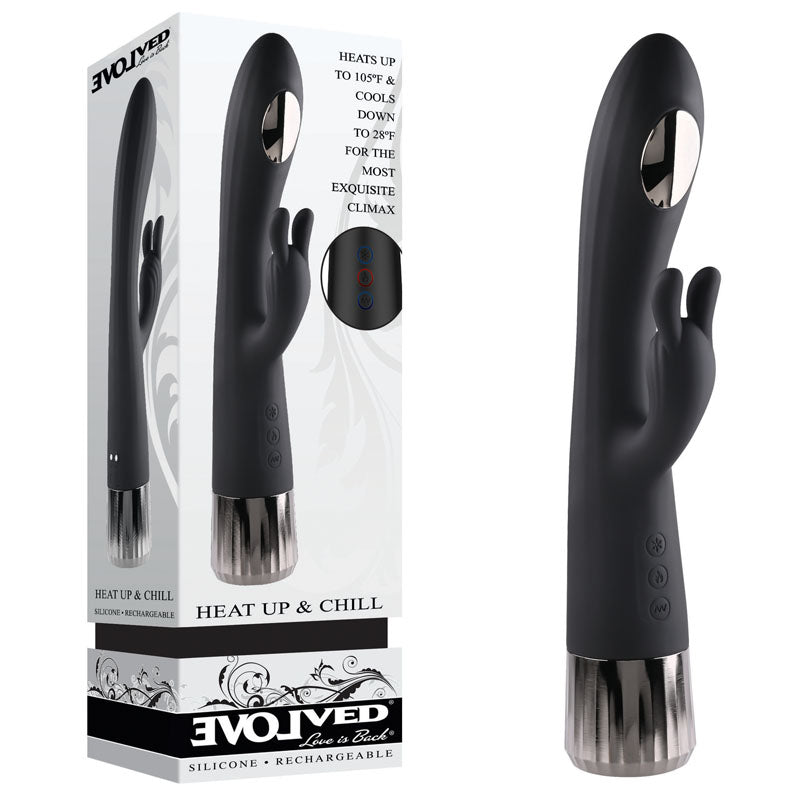 Evolved Heat Up & Chill Rabbit Vibrator Rechargeable Sex Toy