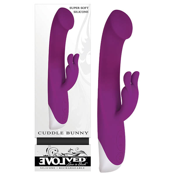 Evolved Cuddle Bunny G Spot Rabbit Vibrator Powerful Flexible USB Sex Toy
