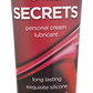 Wet Stuff Secrets Personal Lubricant Hybrid