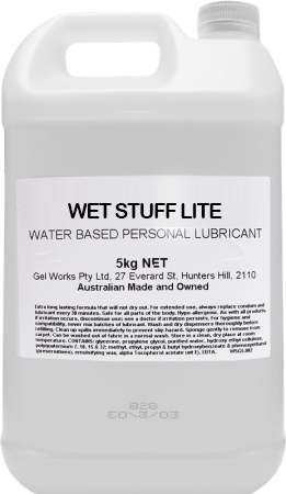 Wet Stuff Lite 5kg Personal Lubricant Water-Based Sex Lube