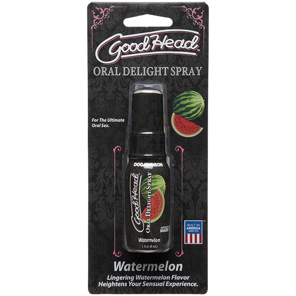 Doc Johnson GoodHead Oral Delight Spray Watermelon Edible Sex Lube