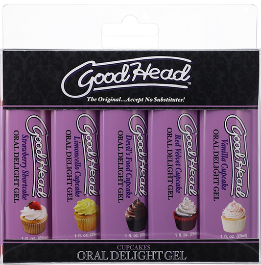 Oral Delight Gel Cupcakes - 5 Pack