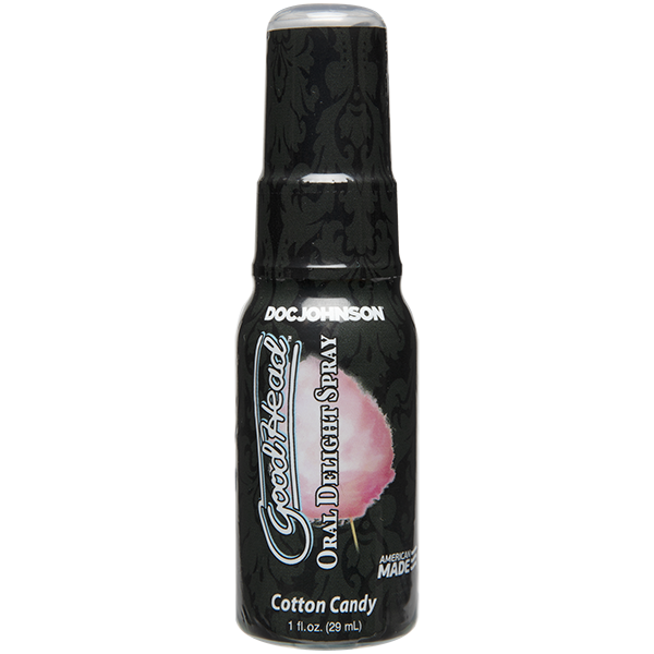 Doc Johnson GoodHead Oral Delight Spray Cotton Candy Edible Sex Lube