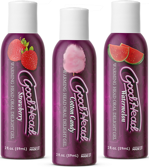 Goodhead Warming Head Personal Lubricant Strawberry Candy Melon Oral Sex Lube