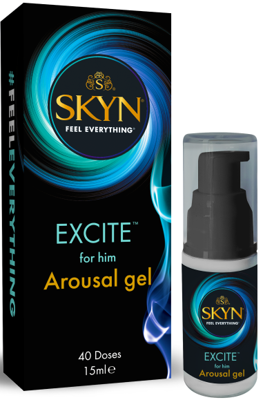 SKYN Excite for Him Arousal Gel 40 Doses 15ml