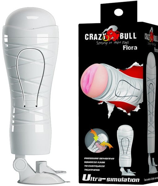 Crazy Bull Flora Pussy Male Masturbator (Flesh)