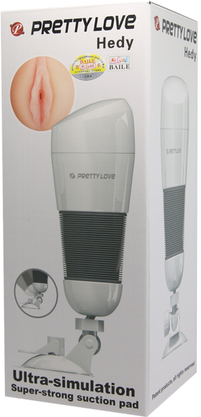 Hedy Ultra Stimulation Masturbator (White)