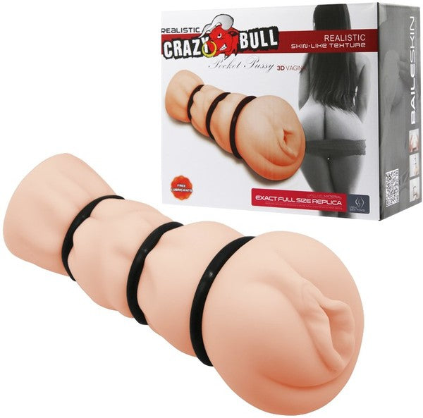 Pocket Pussy 3D Vagina (Flesh)