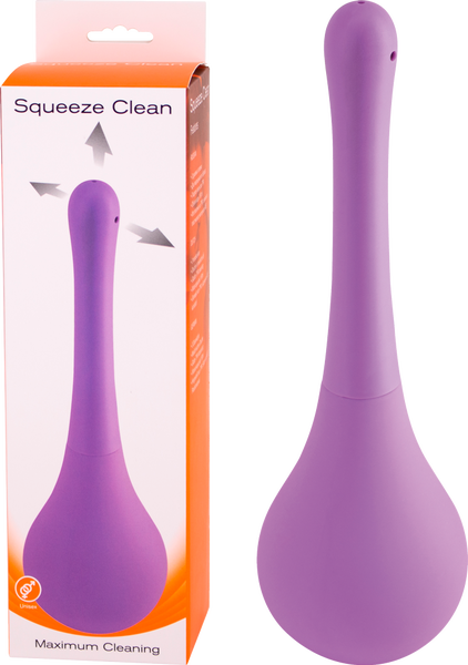 Seven Creations Squeeze Clean Anal Vaginal Douche Bulb Enema Unisex Cleaner