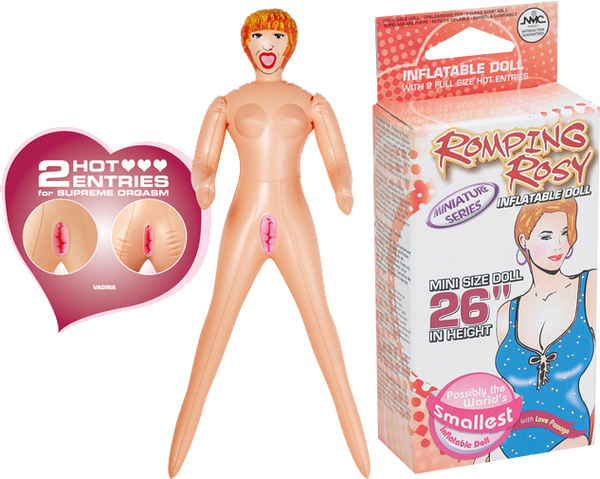 Romping Rosy Inflatable Sex Doll