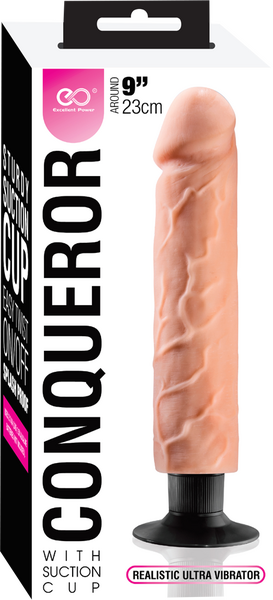 Conqueror 9" Dildo (Flesh)