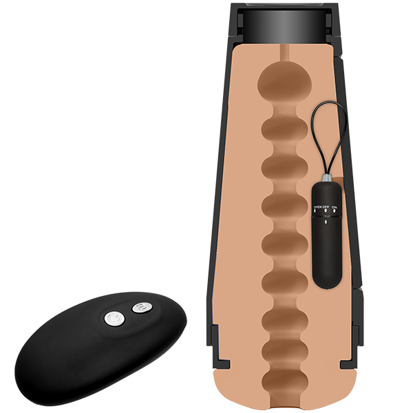 Main Squeeze VIBRO 3D UTRASKYN Vibrating Pocket Pussy Male Masturbator Sex Toy