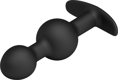 Silicone Anal Balls 4.05" (Black)