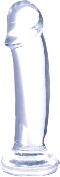 Intruder 4.5" Transparent Dildo (Clear)