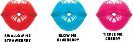 Dick Lips Gummy Cock Rings (3 Pack)