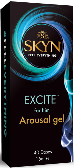 SKYN Excite for Him Arousal Gel 40 Doses 15ml