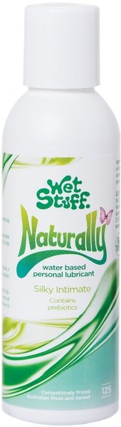 Wet Stuff Naturally Water-Based Personal Lubricant Lube 125ml