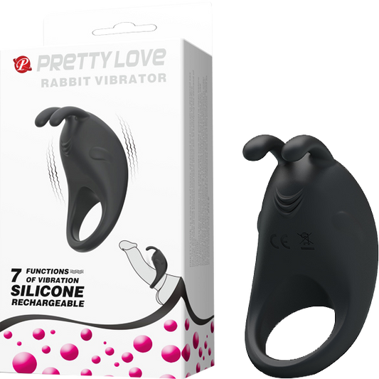Rechargeable Rabbit Vibrator Cockring