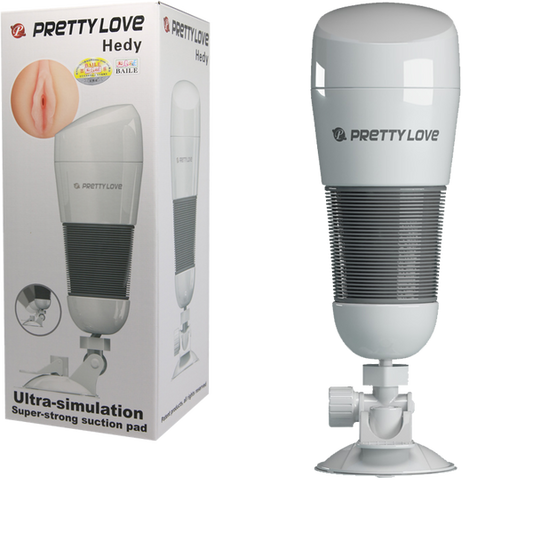 Hedy Ultra Stimulation Masturbator (White)