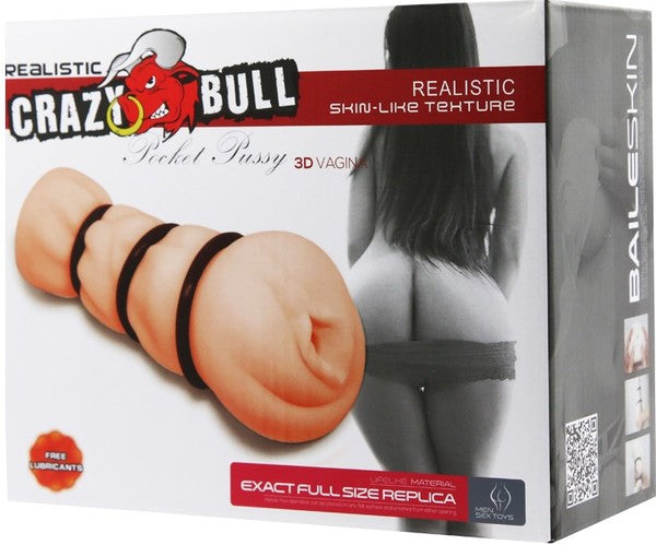 Pocket Pussy 3D Vagina (Flesh)