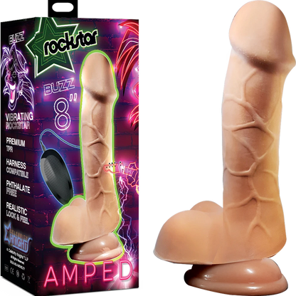 Buzz 8" Vibrating (Flesh)