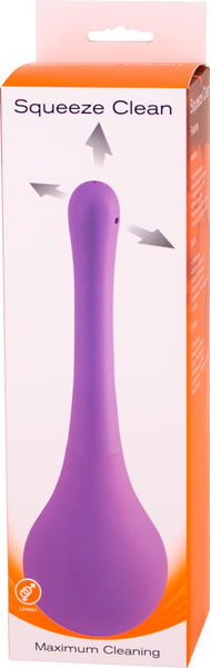 Seven Creations Squeeze Clean Anal Vaginal Douche Bulb Enema Unisex Cleaner