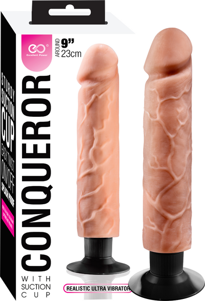 Conqueror 9" Dildo (Flesh)