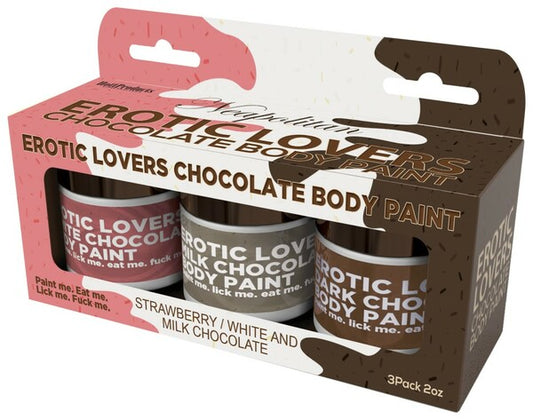 Erotic Lovers Chocolate Body Paint