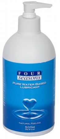 Four Seasons Pure Water Based Personal Lubricant Pump (500ml)